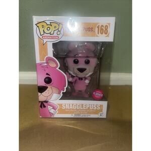 Funko Pop! Animation Snagglepuss #168 Hanna Barbera Pink Shelf Wear GUC